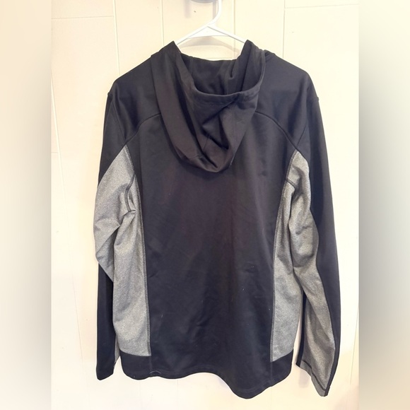 North Face Men's Jacket Cinder Hybrid Hooded Coat Large Black Gray Outdoors - Picture 5 of 6